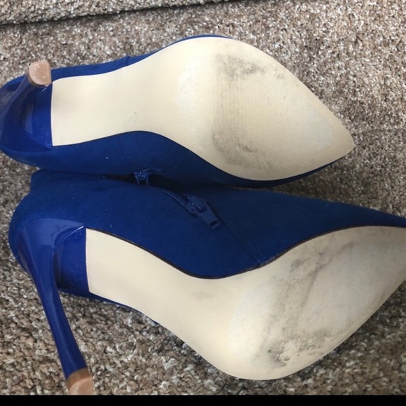just fab electric blue heel boots - Picture 4 of 4